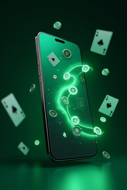 Smartphone avec l’app Bigclash