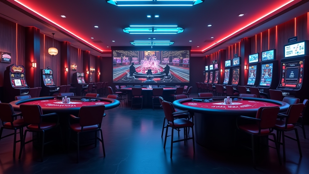 Lobby de casino live avec tables visibles sur mobile et tablette
