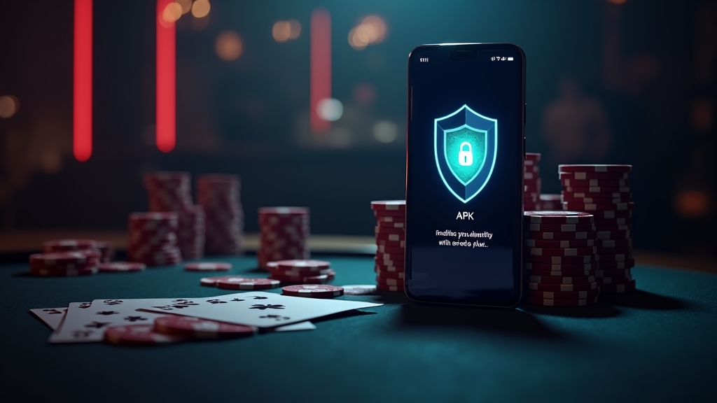 Téléphone Android affichant l’installation sécurisée d’un fichier APK